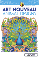 Creative Haven: Art Nouveau Animal Designs