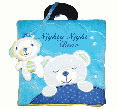 Nighty Night, Bear - cloth book 