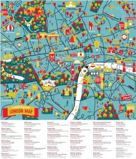 CRUMPLED CITY JUNIOR MAP LONDON