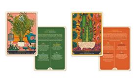 The Happy Houseplant Deck : 50 Cards for Intuitive Plant Care