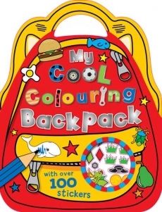 My Cool Colouring Backpack Over 100 Stickers