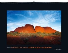 Calendar 2018 Farben der Erde AUSTRALIEN