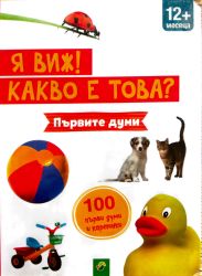 Я виж какво е това: 100 първи думи и картинки: Първите думи 12 месеца + ( с дръжка)