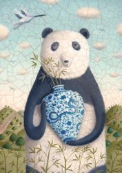 Картички Inkognito Ph Panda with Qianlong Vase 25305