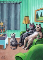 Картички Inkognito Ph 64250 Katzen-TV