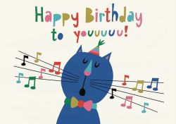 Картички Inkognito Ph 28673 Happy Birthday to youuuuu