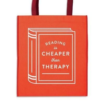Торба Reading is Cheaper Than Therapy Reusable Shopping Bag