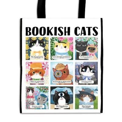 Торба Bookish Cats Reusable Shopping Bag