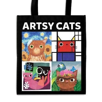 Торба Artsy Cats Reusable Shopping Bag