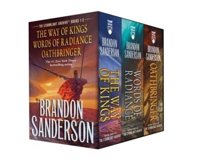 Stormlight Archive Boxed Set I, Books 1-3 : The Way of Kings, Words of Radiance, Oathbringer