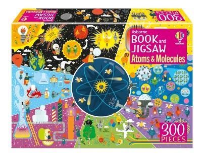 Usborne Book and Jigsaw Atoms and Molecules