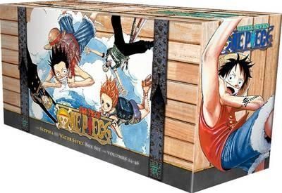 One Piece Box Set 2  Skypiea and Water Seven, Volumes 24-46(бройка с външни забележки)