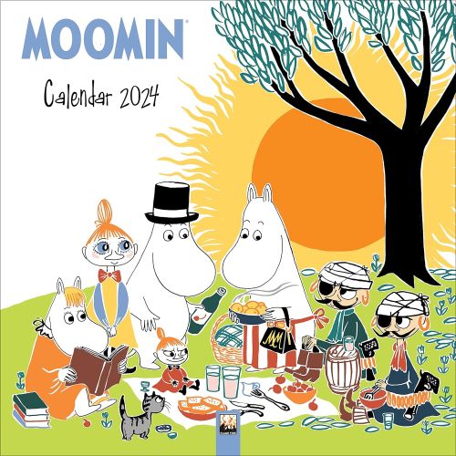 Moomin Wall Calendar 2024 (Art Calendar)
