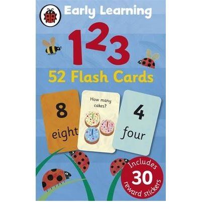 Early Learning 123 - 52 Flash Cards 