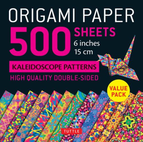 Origami Paper 500 sheets Kaleidoscope Patterns (15 cm)