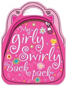 My Girly Swirly Backpack Over 1000 Stickers