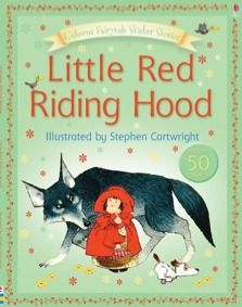 Usborne Fairytale Sticker Stories Little Red Riding Hood