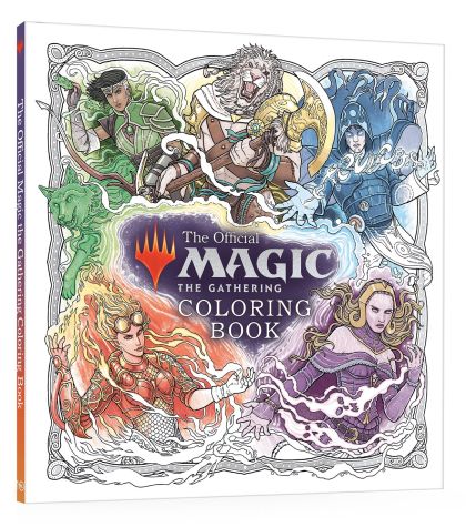 The Official Magic: The Gathering Coloring Book 