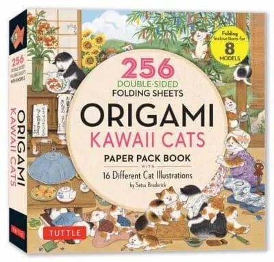 Origami Kawaii Cats Paper Pack Book