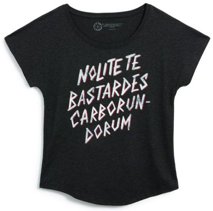 Nolite te bastardes carborundorum Women`s Relaxed Fit T-Shirt Large