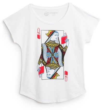 Queen of Books Women`s Relaxed Fit T-Shirt Large