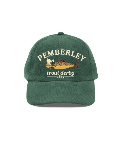 Jane Austen`s Pride and Prejudice - Pemberley Trout Derby Hat