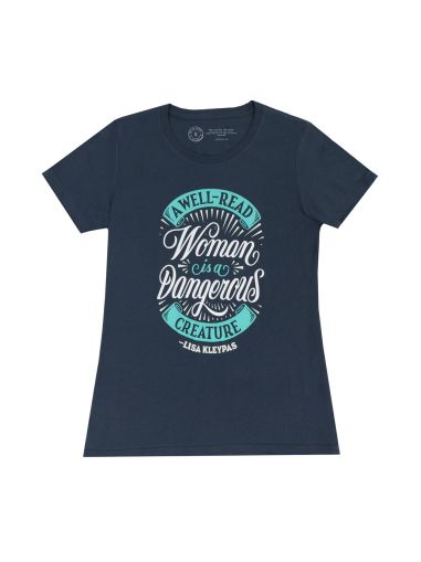 Well-Read Woman Women`s Crew T-Shirt Large