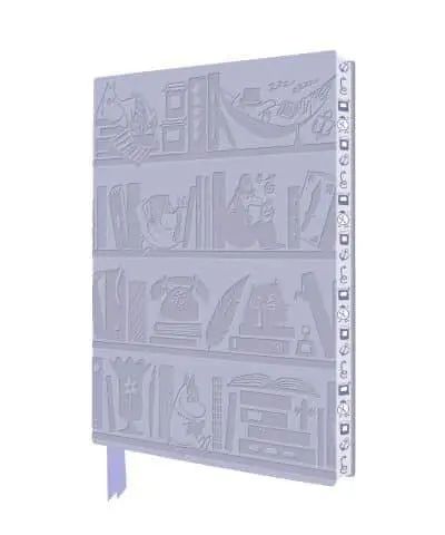 Moomin Bookshelves Artisan Art Notebook (Flame Tree Journals)