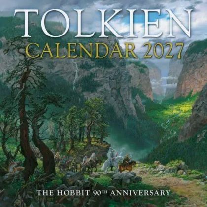 Tolkien Calendar 2027 The Hobbit 90th Anniversary