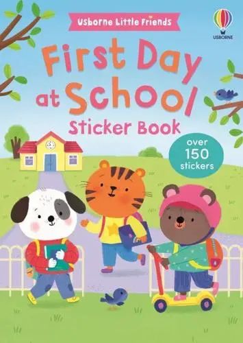 First Day at School Sticker Book