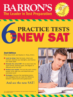 Barron's 6 New SAT Practice Tests 2nd ed.