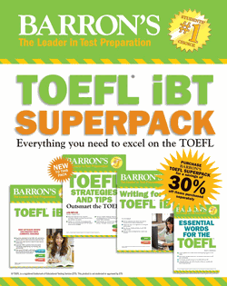 Barron's TOEFL iBT Superpack 3nd Ed.