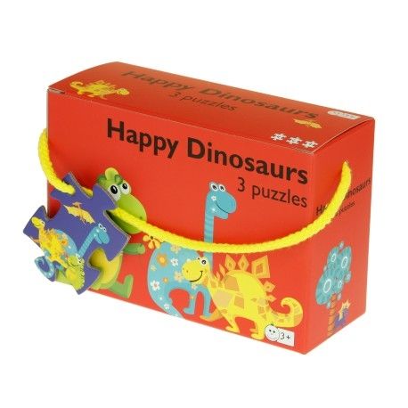 Happy Dinosaurs 3 Puzzles
