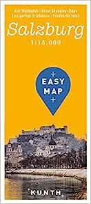 EASY MAP Salzburg & Salzburger Land 1:15.000 