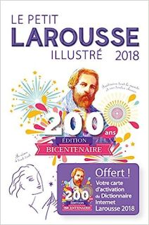 Le Petit Larousse Illustre 2018