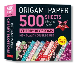 Origami Paper 500 sheets Cherry Blossoms  (15 cm)