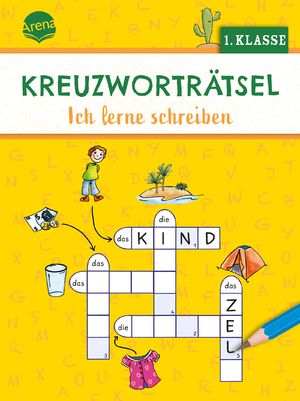 Kreuzwortraetsel. Ich lerne schreiben (1. Klasse)