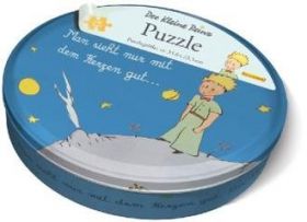 Der kleine Prinz Puzzle in Metall-Geschenkdose