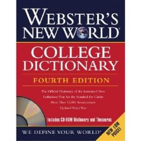 Webster's New World College Dictionary, 4th Edition +CD