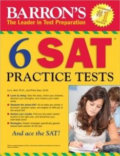 Barron's 6 SAT Practice Tests