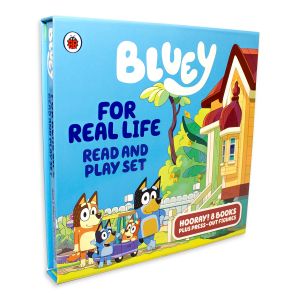 Bluey: For Real Life Read and Play Set