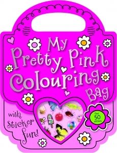 My Pretty Pink Colouring Bag Over 100 Stickers
