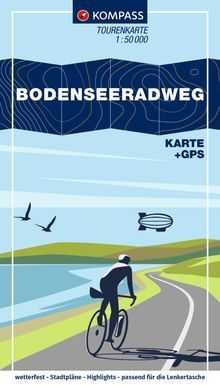Map Bodenseeradweg KF 1:50.000