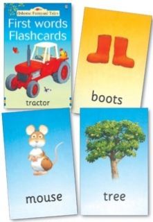 Usborne Farmyard Tales First words Flashcards