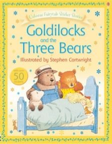 Usborne Fairytale Sticker Stories Goldilocks and the Three Bears