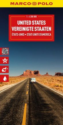 Map United States MP 1:4 200 000