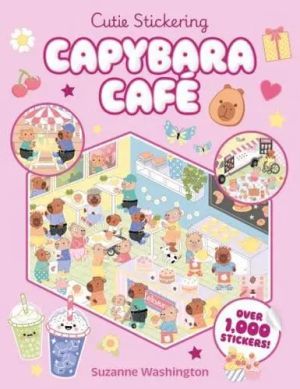 Cutie Stickering #1 Capybara Cafe
