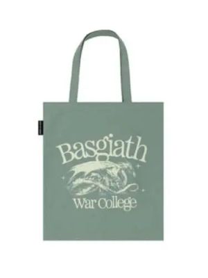Rebecca Yarros`s Fourth Wing Basgiath War College Tote Bag