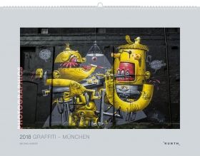 Calendar 2018 Graffiti Muenchen