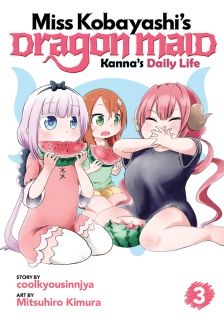 Miss Kobayashi`s Dragon Maid Kanna`s Daily Life Vol. 3